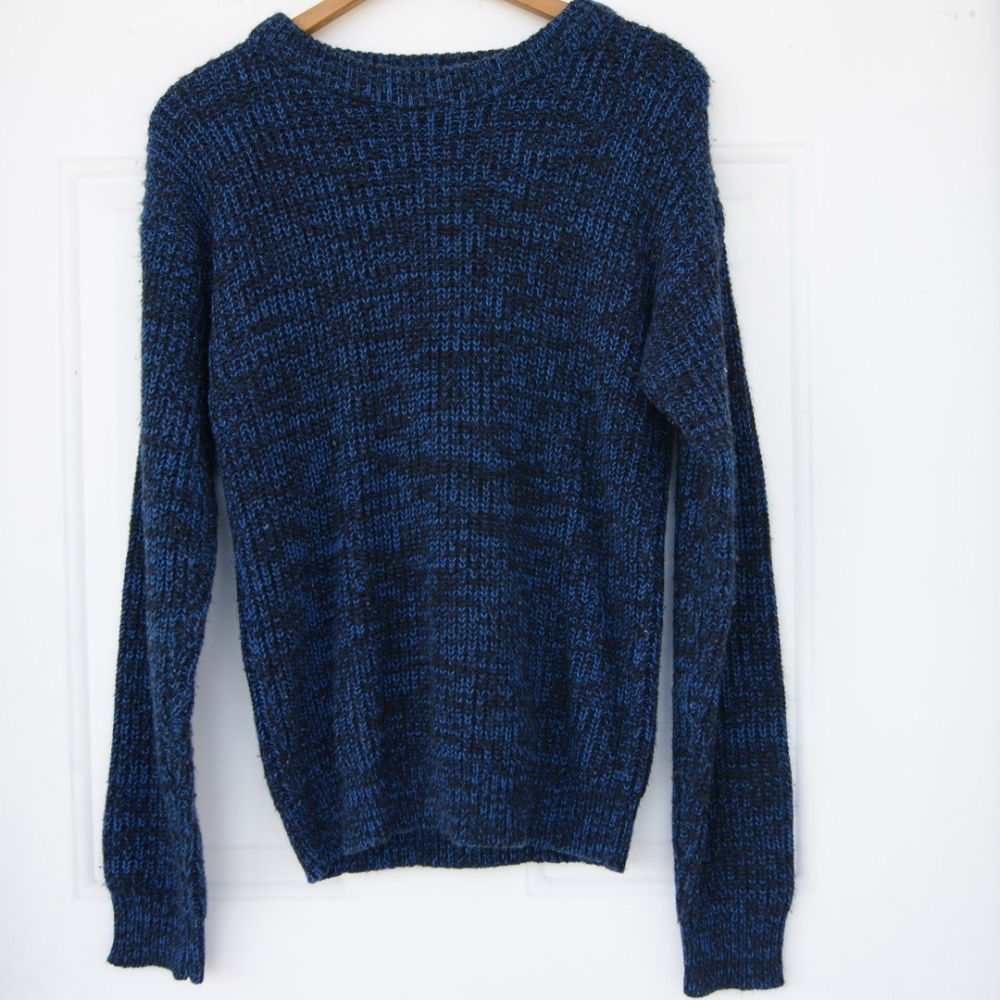 Blue Acrylic Sweater
